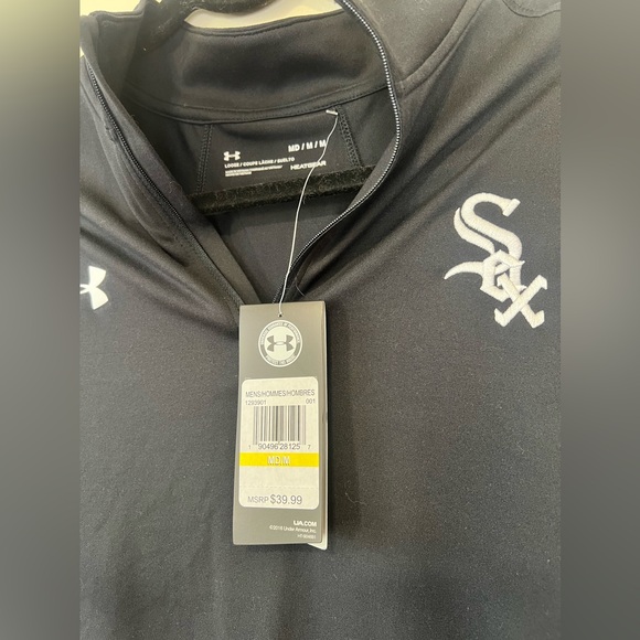 Under Armour White Sox Quarter-Zip - Medium (NWT) - Picture 3 of 4